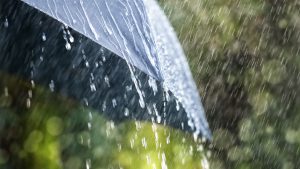 raining