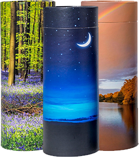 Pictorial Scatter Tube (+£50)